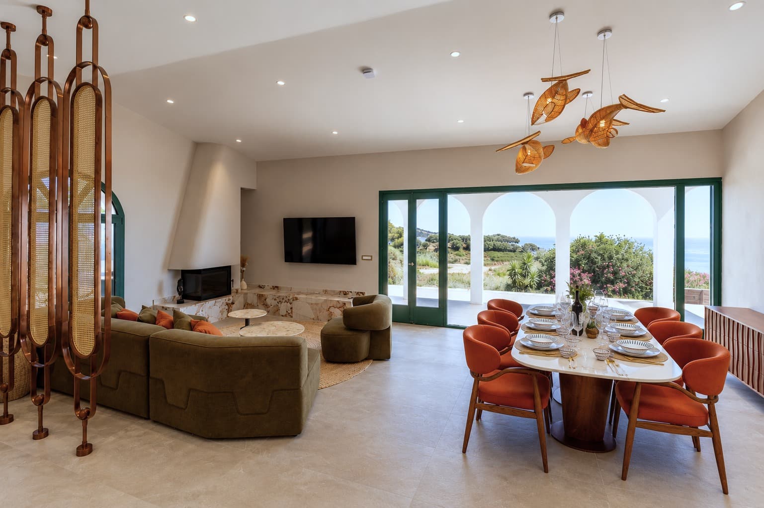 Living Room — Xenia Villa